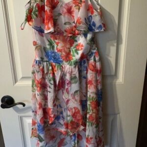 Floral Kids Romper Dress